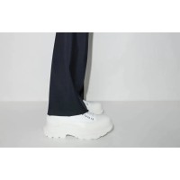 Alexander McQueen Tread Slick Lace Up White