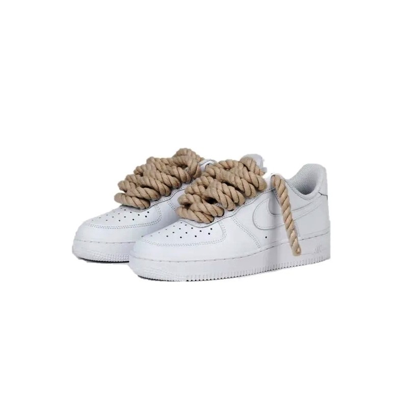 Nike Air Force Low Corde White Nike Air Force Low Corde White