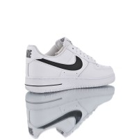 Shop Nike Air Force 07´ Bianca Logo Nero Uomo Donna | Top Quality | Streetwalk