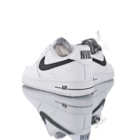 Shop Nike Air Force 07´ Bianca Logo Nero Uomo Donna | Top Quality | Streetwalk