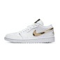 Nike Air Jordan 1 Low White Metallic Gold