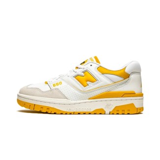 New Balance 550 Sea Salt Varsity Gold