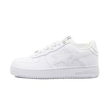 Bape STA Low White