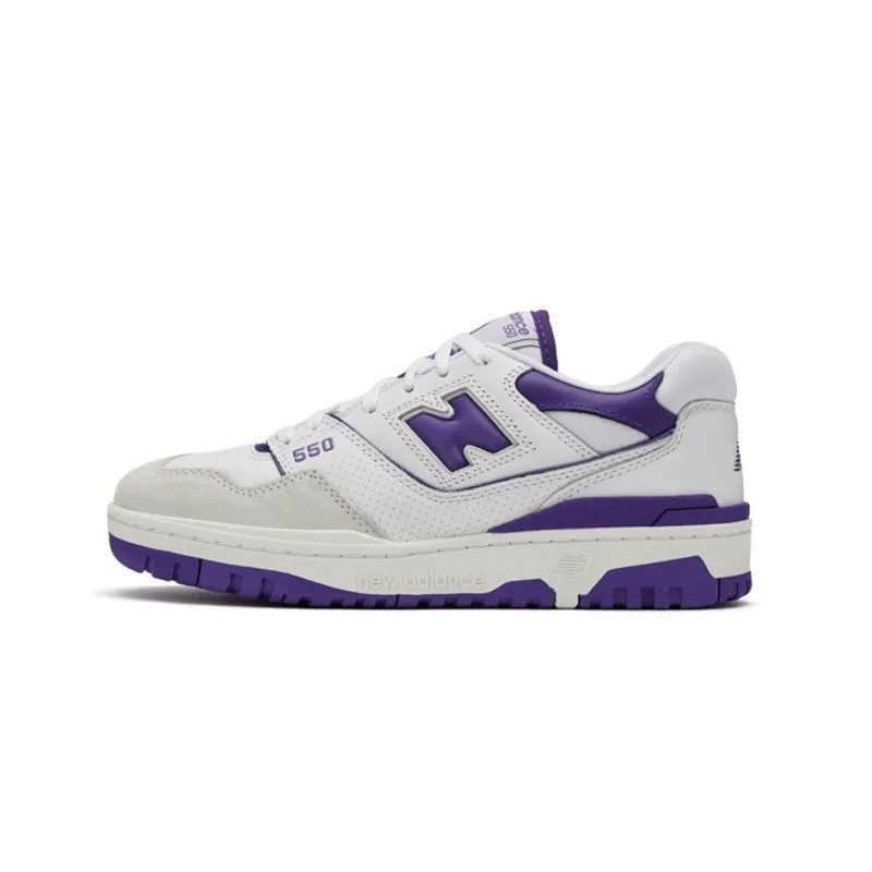 New Balance 550 White Purple New Balance 550 White Purple