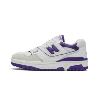 New Balance 550 White Purple