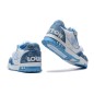 Louis Vuitton Sneaker Signature Blue Jeans
