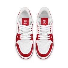 Louis Vuitton Sneaker Signature Red White