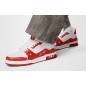 Louis Vuitton Sneaker Signature Red White