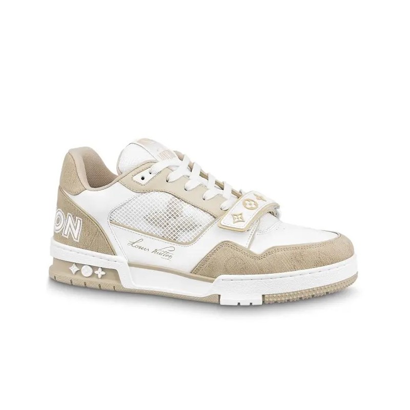 Louis Vuitton Trainer Sneaker Beige