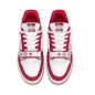Louis Vuitton Trainer Sneaker Red White