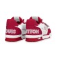 Louis Vuitton Trainer Sneaker Red White
