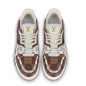 Louis Vuitton Trainer White Brown