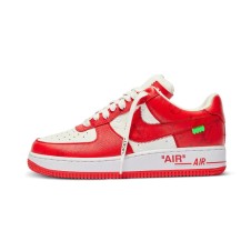 Louis Vuitton x Nike Air Force 1’07 LV8 Low Red