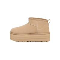UGG Platform Classic Ultra Mini Mustard
