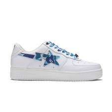 Bape STA Low White Blue