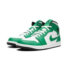 Nike Air Jordan 1 Mid Lucky Green