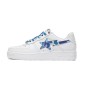 Bape STA Low White Blue