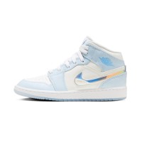 Shop Nike Air Jordan 1 Mid SE Glitter Swoosh Uomo Donna | Top Quality | Streetwalk