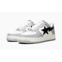 Bape STA Low White Grey