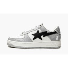 Bape STA Low White Grey