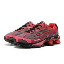 Nike Shox Ride 2 Supreme Red Grey
