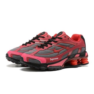Nike Shox Ride 2 Supreme Red Grey