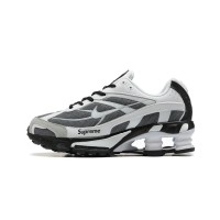 Nike Shox Ride 2 Supreme White Grey