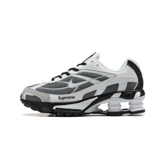 Nike Shox Ride 2 Supreme White Grey