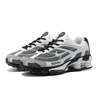 Nike Shox Ride 2 Supreme White Grey