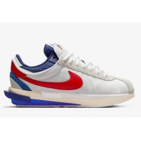 Nike Zoom Cortez x Sacai White University Red