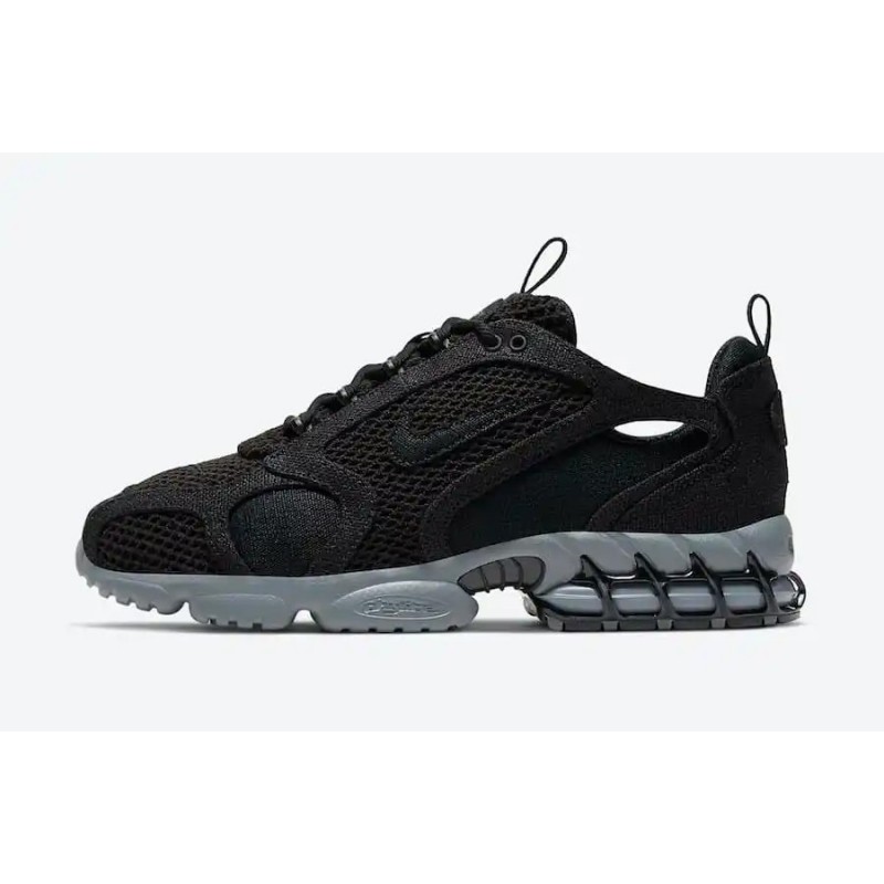 Stüssi x Nike Air Zomm Spidiron Cage 2 Black Grey