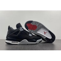 Nike Air Jordan 4 Black Canvas