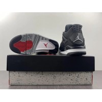 Nike Air Jordan 4 Black Canvas