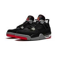 Nike Air Jordan 4 Black Red Bred