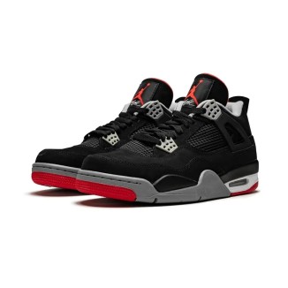 Nike Air Jordan 4 Black Red Bred