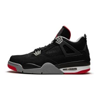 Nike Air Jordan 4 Black Red Bred