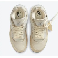 Shop Nike Air Jordan 4 Off-White Sail Uomo Donna | Top Quality | Streetwalk