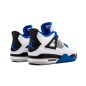 Nike Air Jordan 4 White Blue Motorsports