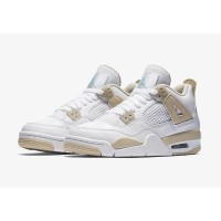 Nike Air Jordan 4 White Light Sand
