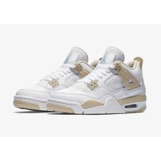 Nike Air Jordan 4 White Light Sand